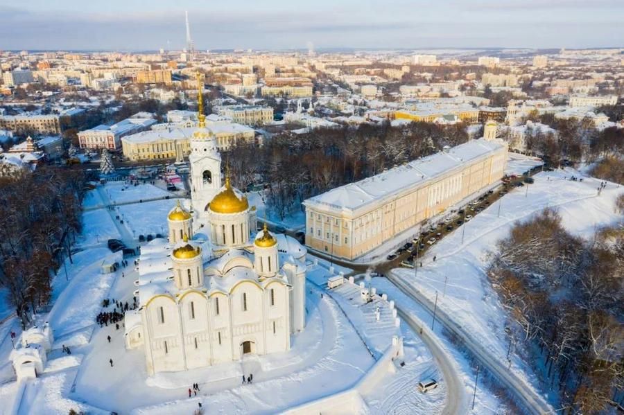 Автобус| Новогодние огни белокаменной Руси: Владимир, Суздаль, Юрьев‑Польский, Переславль‑Залесский из Твери