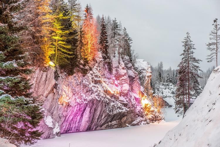 Самый яркий Новый год в Карелии