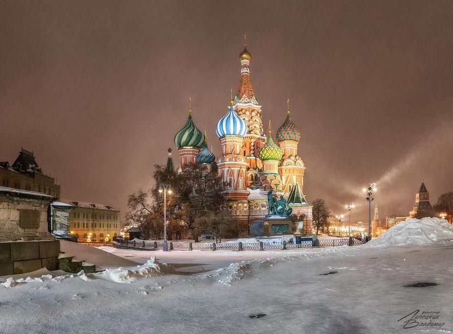 Огни столицы и магия Нового года